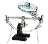 Third-hand magnifiers